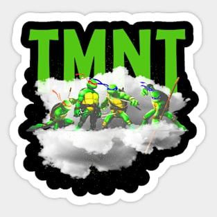 Ninja Turtles on Cloud. Sticker